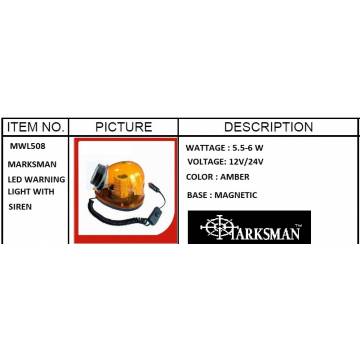 MWL 508 LED WARNING LIGHT WITH SIREN
